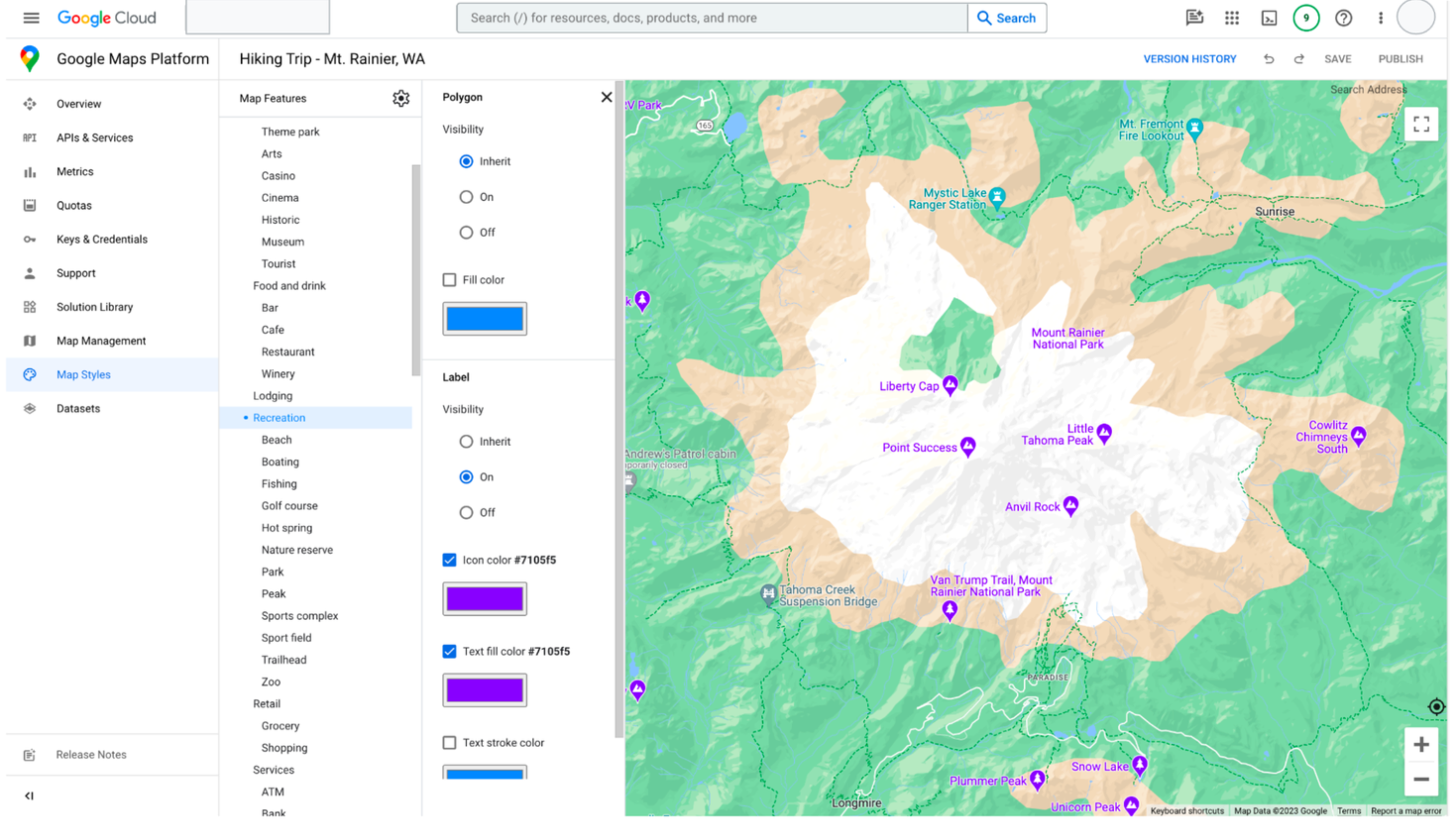 Des cartes entièrement personnalisables sur Google Maps Platform