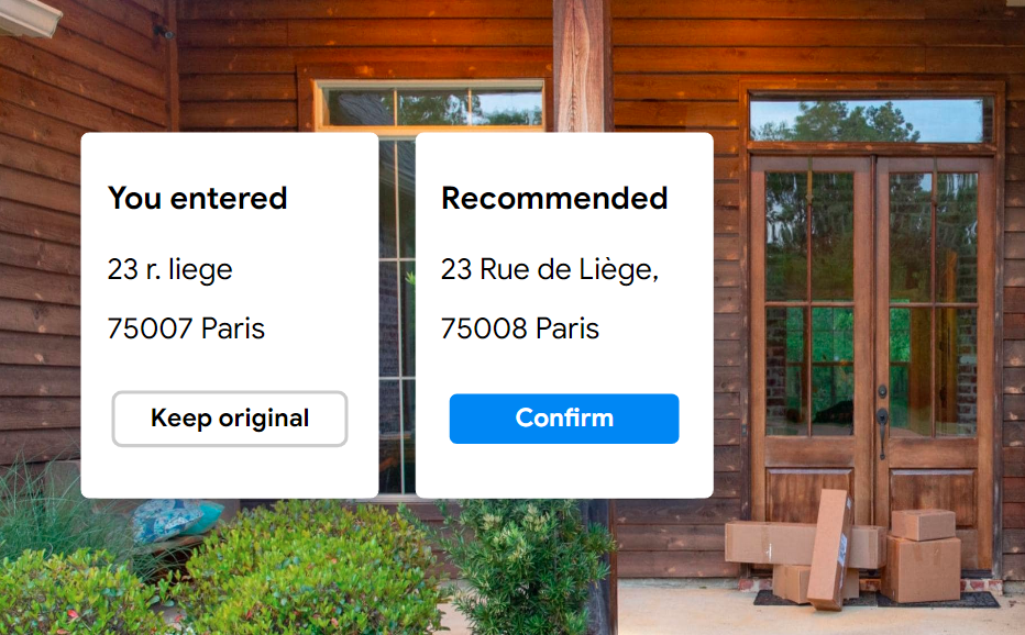 address validation